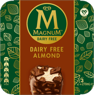 Magnum Dairy Free Almond, HD Png Download PNG with transparent background