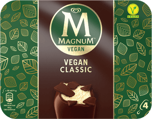 Magnum Classic Vegan 90ml 4mp - Vegan Magnum Ice Cream, HD Png Download PNG image with transparent background