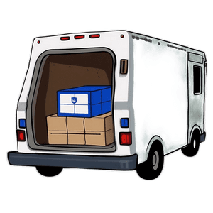 Mail Delivery Carrier PNG 11 PNG