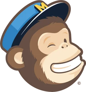 Mailchimp_ Logo_ Smiling_ Monkey PNG Image