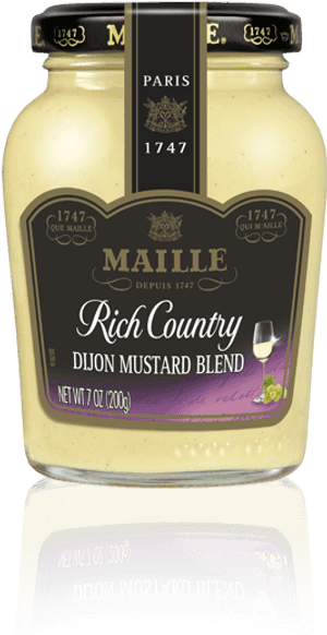 Maille Rich Country Dijon Mustard, HD Png Download PNG image with transparent background