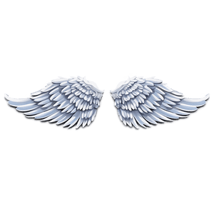 Majestic Angel Wings Rendering PNG 05042024 PNG image with transparent background