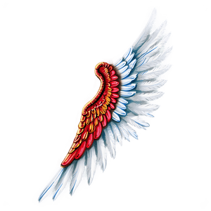 Majestic Angel Wings Rendering PNG sjq95 PNG image with transparent background