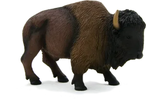 Majestic Bison Isolated PNG Image