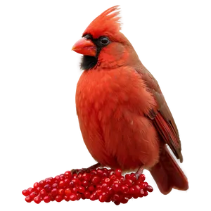 Majestic Cardinal Pose Png Gfo80 PNG Image