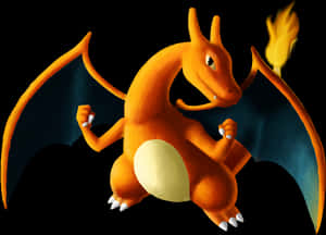 Majestic Charizard Artwork PNG image with transparent background