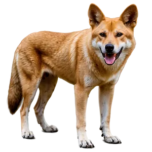 Majestic Dingo Standing Png Vdb PNG Image