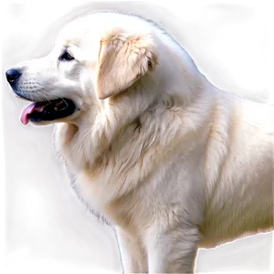 Majestic Great Pyrenees Png 06292024 PNG Image