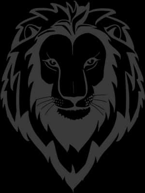 Majestic_ Lion_ Silhouette_ Art PNG image with transparent background