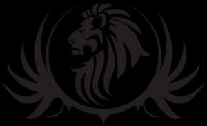 Majestic_ Lion_ Silhouette_ Artwork PNG image with transparent background