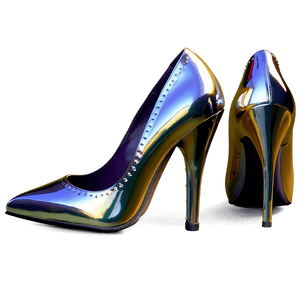 Majestic Metallic Heels PNG 62 PNG image with transparent background