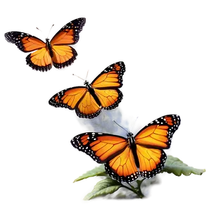 Majestic Monarch Butterflies Png 97 PNG Image