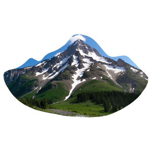 Majestic Mountain View Picture PNG eog PNG image with transparent background