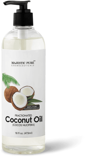 Majestic Pure Fractionated Coconut Oil, HD Png Download PNG image with transparent background