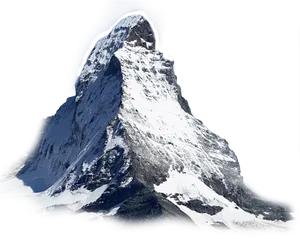 Majestic_ Snow_ Capped_ Mountain_ Peak.png PNG Image