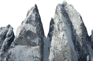 Snowy Mountain - Mountain Png Snow PNG image with transparent background