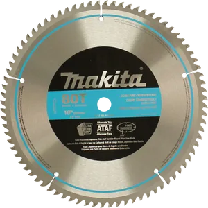 Makita Circular Saw Blade80 T PNG Image