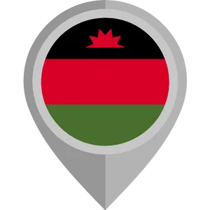 Malawi Location Icon PNG Image