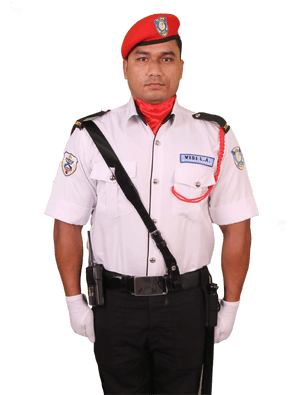 Malaysian Security Guard Uniform PNG image with transparent background