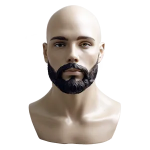 Male Mannequin Head With Beard Png 20 PNG Image