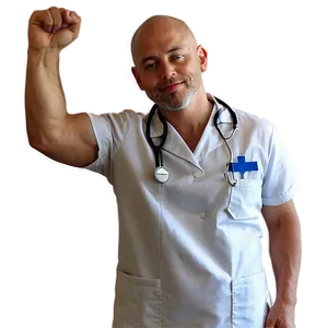 Male Nurse D PNG Image