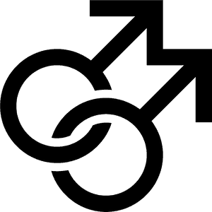 Transparent Gay Symbol Png - Gay Symbol Png, Png Download PNG image with transparent background