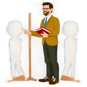 Male Teacher Png Amk PNG Image