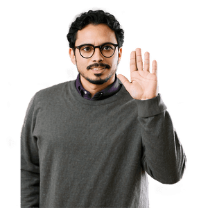 Male Teacher with Glasses PNG 90 PNG image with transparent background