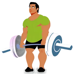 Male Weightlifter Icon Png Thf16 PNG Image