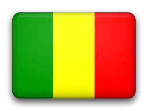 Mali Flag Graphic PNG Image