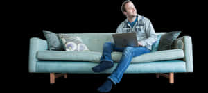 Png Table -people Sitting On A Couch Png - People On Sofa Png, Transparent Png PNG image with transparent background