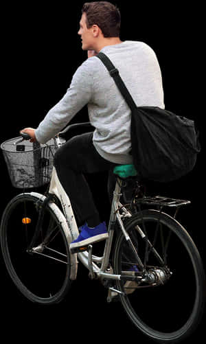 286 The Bike Suite Continues I Stopped My Bike And - People Bike Png, Transparent Png PNG with transparent background