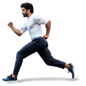 Man Running Side View Png 87 PNG Image