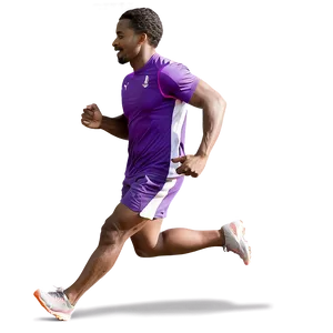 Man Running Towards Goal Png Vyk PNG Image