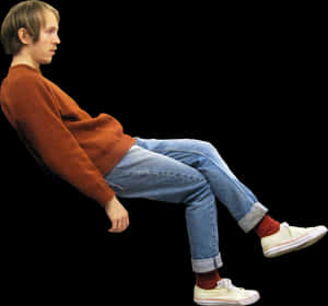 Sitting Man Transparent Png - Person Sitting Png, Png Download PNG image with transparent background