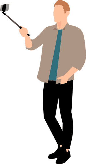 Man Taking A Selfie, HD Png Download PNG with transparent background