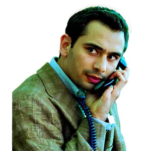 Man Talking On Phone Png Sgt PNG Image