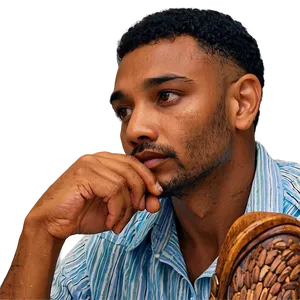 Man With Pensive Look Png Vwt PNG Image