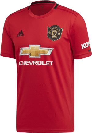 Manchester United Fc 19/20 Home Jersey'Title='manchester - Manchester United Jersey 2020, HD Png Download PNG image with transparent background