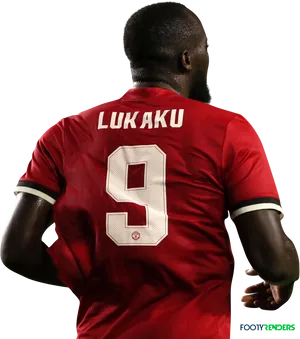 Manchester United Number9 Jersey PNG Image