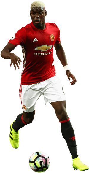Manchester United Png Pic - Manchester United Paul Pogba Png, Transparent Png PNG image with transparent background