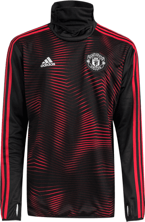 Manchester United Pre-match Warm Top - Active Shirt, HD Png Download PNG image with transparent background