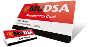 Manchester United Supporters Card, HD Png Download PNG image with transparent background