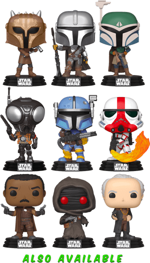 Mandalorian Chrome Funko Pop, HD Png Download PNG image with transparent background