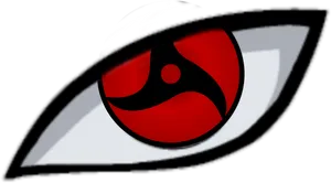 Mangekyou Sharingan Eye Symbol PNG Image