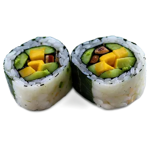 Mango Sushi Roll Png Jsj PNG Image