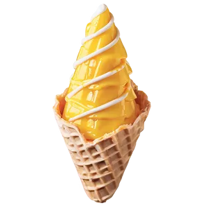 Mango Waffle Cone Png 64 PNG Image