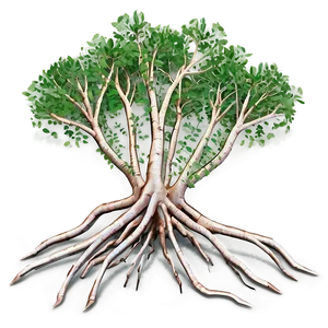 Mangrove Forest Aerial Roots Png 25 PNG Image