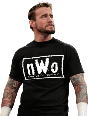 Manin N W O Shirt PNG Image