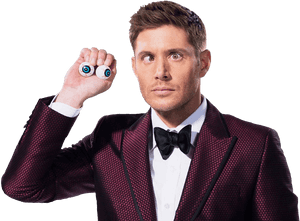 Supernatural Jensen Ackles Ew Halloween Sticker - Jensen Ackles Entertainment Weekly Halloween Photoshopt, HD Png Download PNG image with transparent background